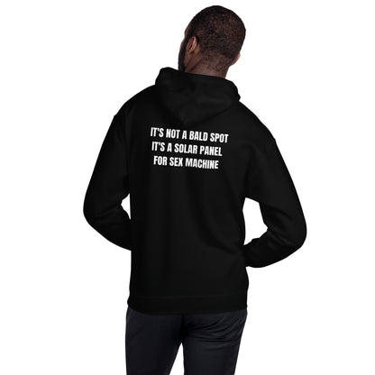 Bald Spot Hoodie (Back Print)