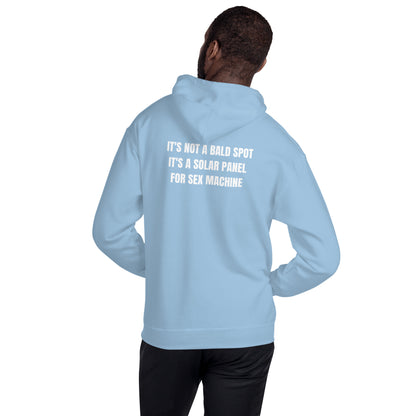 Bald Spot Hoodie (Back Print)