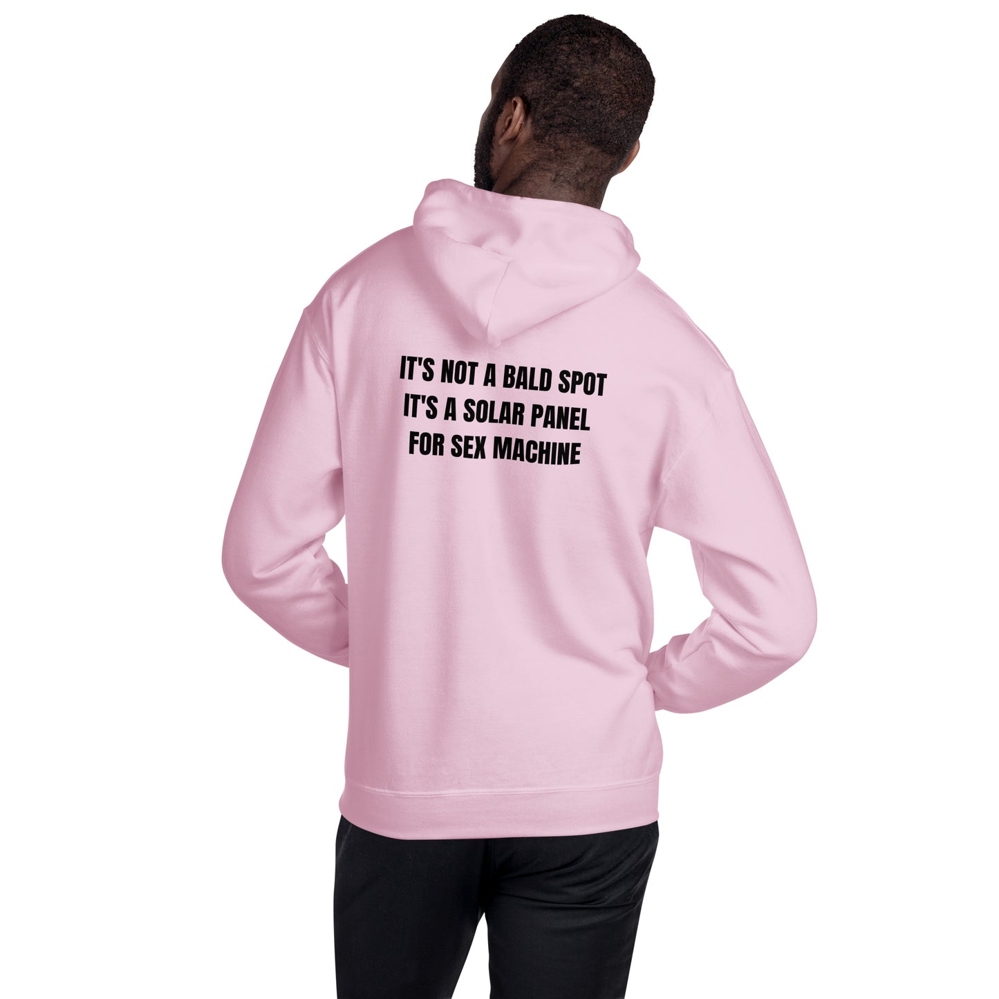 Bald Spot Hoodie (Back Print)