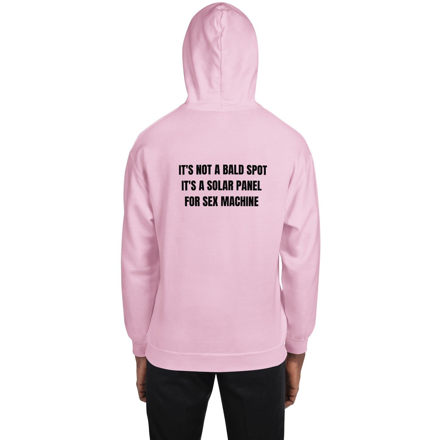 Bald Spot Hoodie (Back Print)