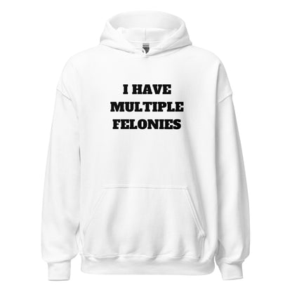 Multiple Felonies Hoodie